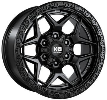 King Growler Wheels In Satin Black